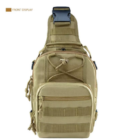 Sac à bandoulière multifonctionnel en Oxford, camouflage extérieur, fermeture éclair, résistant à l'eau, sacoche tactique, pochettes de transport, sac à dos pour armes à feu