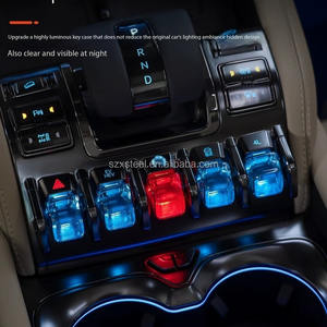 Para Byd Leopard 8, Cubierta Protectora para Botón de Control Central, Carcasa Protectora de TPU para Botón, Accesorio de Decoración Interior - Product Image 4