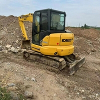 Excavatrice d'occasion Kobelco Sk55 5t avec de bonnes performances en vente