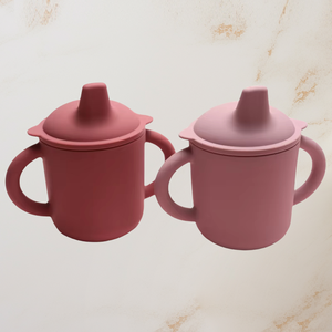 ถ้วยซิลิโคนสำหรับใส่อาหารมาใหม่พร้อมที่จับถ้วยหัดดื่มน้ำสำหรับ<span class=keywords><strong>เด็ก</strong></span>หัดเดินเด็กหัดเดิน - Product Image 4