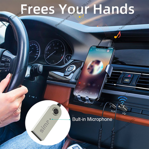 Simr Kim Loại USB Phổ <span class=keywords><strong>Bluetooth</strong></span> Âm Thanh <span class=keywords><strong>Receiver</strong></span> <span class=keywords><strong>Receiver</strong></span> Âm Thanh Adapter Au <span class=keywords><strong>Bluetooth</strong></span> 5.4 Stereo USB Hands-Miễn Phí Cho Xe Ô Tô Cũ - Product Image 3