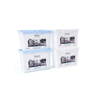 OEM 8 مرات تنظيف مسحوق 8g 10g 12g العطور نكهة تسمية خاصة لا prosphorus 3 في 1 منظفات الغسيل القرون