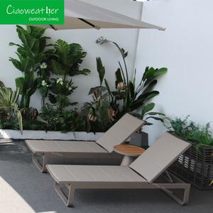Tumbona moderna <span class=keywords><strong>de</strong></span> tela <span class=keywords><strong>de</strong></span> malla para hotel, patio <span class=keywords><strong>de</strong></span> natación, piscina para playa, jardín, Patio, Hotel, Parque, Villa, correo, embalaje, tumbona - Product Image 3