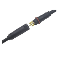 Connecteur 9 broches IP67 pour batterie de vélo électrique, câble d'extension d'alimentation, connecteur mâle-femelle, accessoires pour vélo électrique