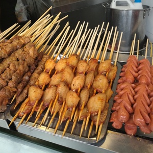 Mới nhất được thiết kế thịt nướng/bbq thanh làm máy/tre xiên làm máy với giá nhà máy! - Product Image 6