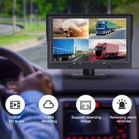 Toshiba-disque dur Dvr HHD 1080p, 4 canaux, pour voiture, système d'exploitation android 10.1, lecteur multimédia en vrac, avec enregistreur vidéo réseau 4G, WIFI et GPS