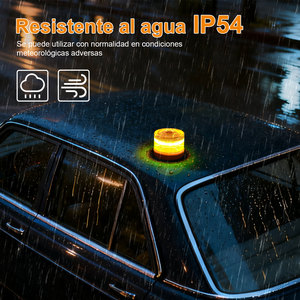 Extrastar baliza V16 DGT 2026ได้รับการรับรองตำแหน่งทางภูมิศาสตร์จีพีเอสสัญญาณฉุกเฉินพร้อมแบตเตอรี่9โวลต์ IP54ไฟเตือนรถกันน้ำ - Product Image 6