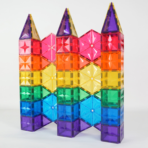 MNTL - Juego de 55 Bloques de Construcción Magnéticos STEM para <span class=keywords><strong>Educación</strong></span> Temprana, Apto como Juguete Educativo para Niños de 3 Años en Adelante - Product Image 5