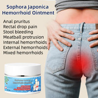 Crème en capsules OEM pour hémorroïdes, soulagement des hémorroïdes internes et externes, des fissures anales, gel crème pour hémorroïdes