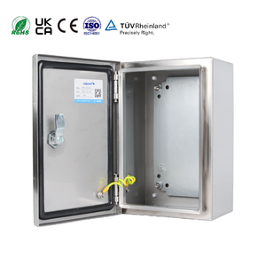 Boîtier de contrôle extérieur étanche en acier inoxydable 304, boîte de compteur haute et basse tension, boîtier pour électronique et instruments - Product Image 5