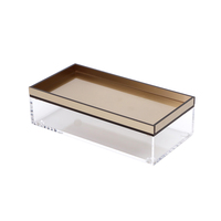 Petite boîte à bijoux carrée personnalisée mini cube boîte de rangement de bijoux en acrylique avec couvercle boîte de rangement