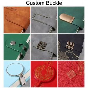 Logo Pu Hardcover Agenda Daily/Weekly Notebook With Unique Patterns Custom Promotional Gifts - Product Image 6