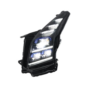 Pour 2014-2017 : Kit de modification de phares avec cadre bleu, feux de jour LED à lentille dynamique 12V - Product Image 3