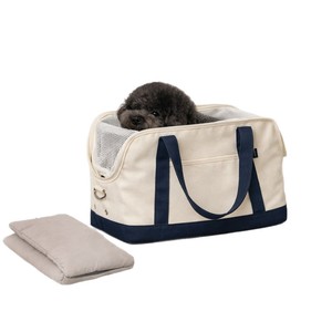 Custom Canvas Pet Carrier Bag Portable Soft Side <b>Puppy</b> Dog Travel Tote Handbag - Product Image 4