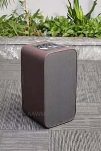 Aawm Hot duy nhất 8 inch bán không dây PA woofer USB hệ thống âm thanh bên loa với 18650 pin Lithium hộp gỗ - Product Image 3