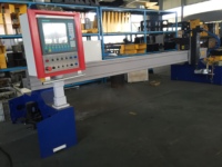Kit de découpe plasma CNC à portique robuste avec servomoteur 220V pour la fabrication de tables en acier, haute stabilité