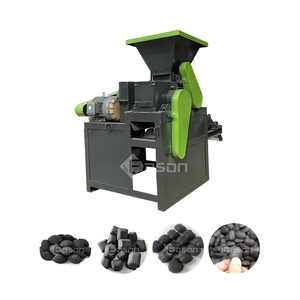 Presse à briquettes en poudre de charbon de bois en forme d'oreiller à billes de charbon de bois Machine de fabrication de briquettes en poudre de charbon Prix de la machine - Product Image 3