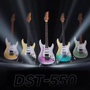 กีตาร์ Donner รุ่น DST550 ระดับมืออาชีพ สำหรับผู้เริ่มต้นและนักเรียน  พร้อมด้วยระบบดับเบิ้ลเทรโมโล  ฟิงเกอร์บอร์ดไม้เมเปิล  ซีรีส์ร็อค - Product Image 6