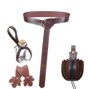Cosplay Medieval Viking Belt <b>Skirt</b> Hikes Durable Artificial Leather Kidney Halloween Accessory Customizable Color Logo for - Product Image 4
