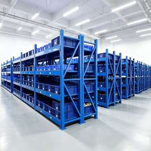 Étagères de stockage industrielles robustes en acier pour entrepôt, pour outils, pièces détachées, équipements et stockage de matériaux - Product Image 3