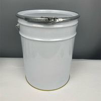 Factory Direct Seau de 5 gallons avec cerceau-Conteneur de peinture et de lubrifiant, bidon de peinture vide, tambour en métal