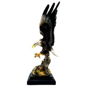 Escultura de Resina 3D de Águila Calva de Tamaño Real, Estatua Realista de Águila Americana, Decoración para Oficina, Vestíbulo de Hotel - Product Image 4