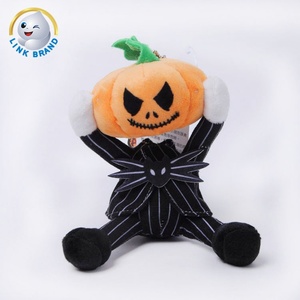 Décorations d'Halloween 2022, accessoires, jouet citrouille Jack Skellington, petit pendentif en peluche, pendentif en peluche - Product Image 4