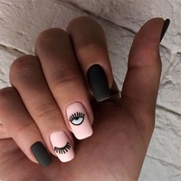 2025 Presse acrylique à bas prix sur les ongles Faux ongles de Noël Ongles artificiels réutilisables