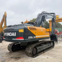 Excavatrice Hyundai 220lc9s d'occasion, 20 tonnes, excavatrice Hyundai 220 d'occasion, moteur Cummins, excavatrice sur chenilles Hyundai 220LC-9S, 220lc-9