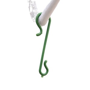 10 pièces/sac décorations d'arbre <span class=keywords><strong>de</strong></span> noël crochet fournitures <span class=keywords><strong>de</strong></span> <span class=keywords><strong>vacances</strong></span> accessoires en plastique <span class=keywords><strong>auxiliaires</strong></span> noël petit pendentif petit crochet - Product Image 1