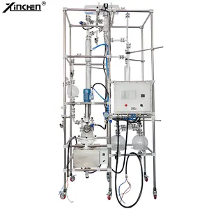 Petit bioréacteur de laboratoire 5L Réacteur à pyrolyse à double paroi