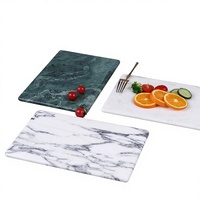 Plateau rectangulaire de luxe en marbre blanc jade, style africain moderne et rêveur, pour décoration intérieure, support d'hôtel, rangement d'aromathérapie, cadeau d'anniversaire