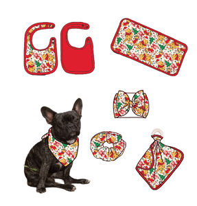 Khăn yếm sơ sinh 2 lớp kháng khuẩn, thân thiện với môi trường, chất liệu tre, in hình thú vật và nhân vật hoạt hình, năm 2026, có thể giặt được - Product Image 3