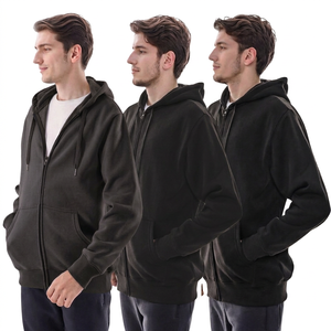KEVEN IMPEX Échantillon Gratuit Sweat à Capuche Zippé pour Homme en Polaire Polyester Coupe Classique Imperméable Respirant Coupe-Vent - Product Image 3