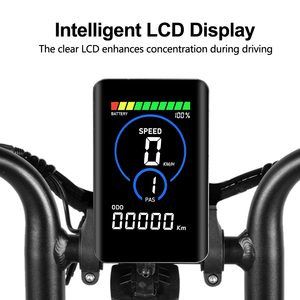 Vélo électrique tout-terrain à double batterie 250W, entrepôt UE, VTT électrique 20 pouces, pneus larges, freins à disque doubles, Fatbike pour conduite hors route - Product Image 5