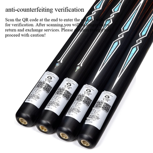 Stecca da Biliardo Professionale in Legno di Frassino 5 Anni, 3/4 Split, Giunto in Ottone, Fatta a Mano, Alta Qualità, 9.5mm, 145cm, Prolunga, 18oz - Product Image 5