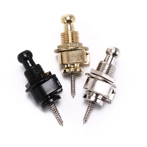 Boutons de sangle antidérapants, verrou de sangle, Straplock pour guitare - Product Image 2