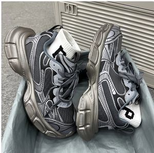 Chaussures de sport plates élégantes, style vintage noir, à semelle épaisse antidérapante, de marque de luxe, à bout rond, pour hommes et femmes - Product Image 6