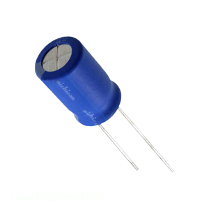 ตัวแทนจำหน่ายอย่างเป็นทางการ ตัวเก็บประจุแบบ Through Hole UBW1V221MPD1TD 220 uF CAP ALUM 220UF 20% 35V RADIAL TH - Product Image 1