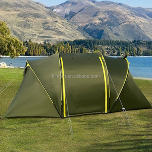 Tente tunnel familiale pour le <span class=keywords><strong>camping</strong></span> en plein air, deux chambres, un salon, imperméable et résistante au soleil - Product Image 5