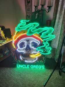 Letrero LED de Neón Acrílico de Alta Calidad de 12V con Logotipo de <span class=keywords><strong>IPARTNER</strong></span> Ghost Business, Decoraciones Románticas Personalizables, Entrega Rápida, 2 Años de Garantía - Product Image 4