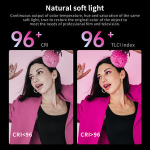 Lumière de <span class=keywords><strong>studio</strong></span> LED COB Selens Slc4-100x <span class=keywords><strong>Apollo</strong></span> 100W 6500K pour la photographie et la vidéo professionnelles - Product Image 5