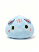 Coussin en peluche ergonomique et écologique pour chat, avec rembourrage en mousse, broderie personnalisée, thème Anime, pour le sommeil