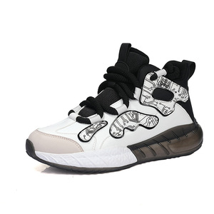 Nuevas zapatillas deportivas de caña alta a la moda con suela suave tipo palomitas de maíz y transpirabilidad, diseñadas por un diseñador de renombre. - Product Image 3