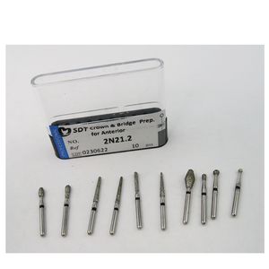 Dental Clinic Diamond Burs Crown and Bridge Prep para fresa anterior - Product Image 6