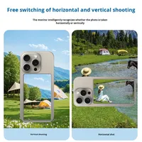 K13 Écran Magnétique Vlog Selfie Moniteur Smartphone Téléphone Arrière Caméra Personnalisée pour Selfie Vlog Live Stream pour iphone et Android