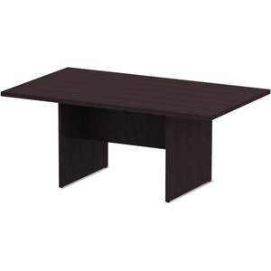 Table de conférence Alera Valencia Series 70,88 L x 41,38 P x 29,5 H Espresso, mobilier de bureau réglable en MDF pour hôtels - Product Image 1