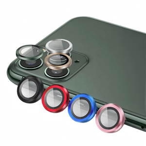 กระจกนิรภัย 9H HD Clear 2.5D ป้องกันรอยขีดข่วน กันน้ำ สำหรับเลนส์กล้อง <span class=keywords><strong>iPhone</strong></span> 12 13 14 15 16 17 18 Pro Max Plus Air - Product Image 1