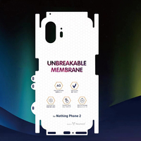 360 couverture complète membrane invisible HD AG film TPU arrière pour iphone 16 pro max film arrière