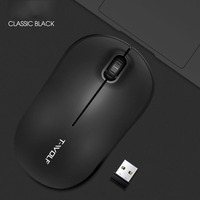 Mouse Touchpad Nirkabel Mini Q4 Terbaru, Roller Anti-selip, Geser Lancar untuk Komputer Kantor
